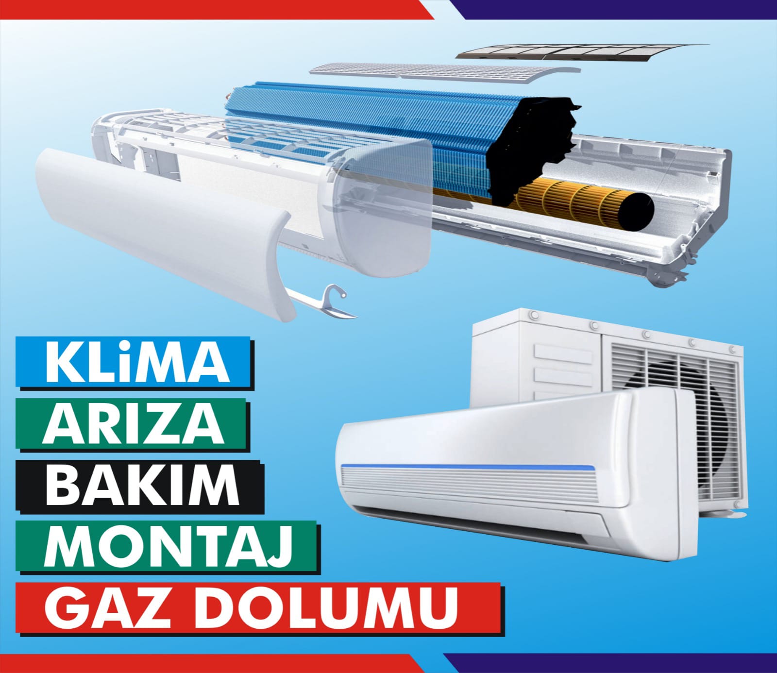 Klima Tamir Bakım Montaj Servisi